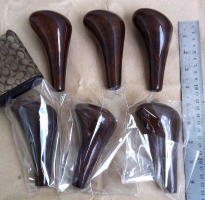 หัวเกียร์ BENZ ไม้แท้ลายสวย