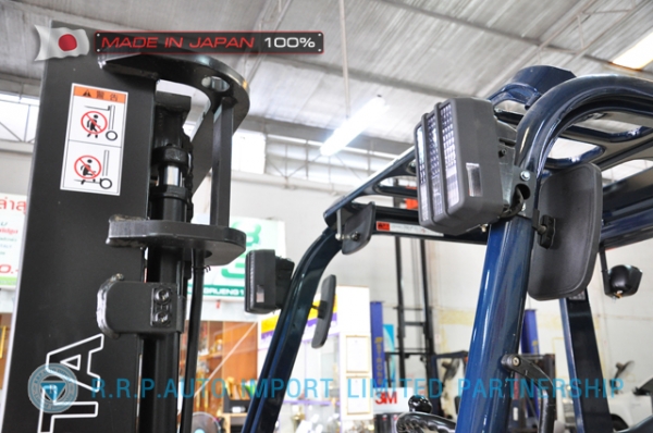 ขายรถโฟล์คลิฟท์มือสอง TOYOTA รุ่น 7FD15-18437 นำเข้าจากประเทศญี่ปุ่น 100\% ไม่เคยใช้งานในไทย