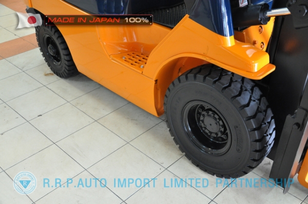 ขายรถโฟล์คลิฟท์มือสอง TOYOTA รุ่น 7FD15-18437 นำเข้าจากประเทศญี่ปุ่น 100\% ไม่เคยใช้งานในไทย