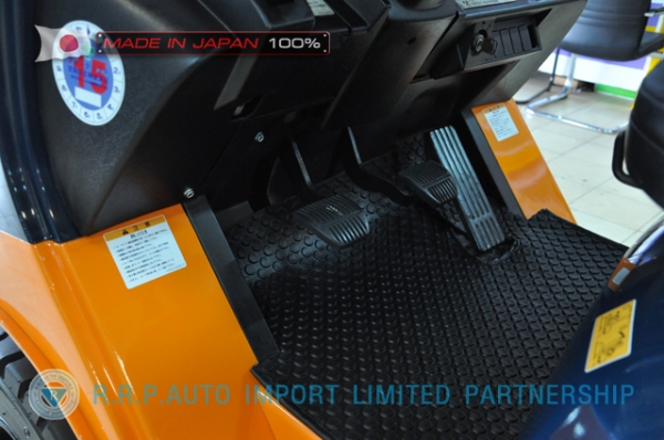 ขายรถโฟล์คลิฟท์มือสอง TOYOTA รุ่น 7FD15-18437 นำเข้าจากประเทศญี่ปุ่น 100\% ไม่เคยใช้งานในไทย