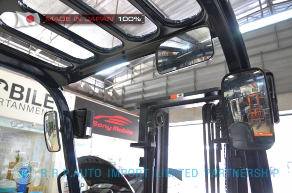 ขายรถโฟล์คลิฟท์มือสอง TOYOTA รุ่น 7FD15-18437 นำเข้าจากประเทศญี่ปุ่น 100\% ไม่เคยใช้งานในไทย