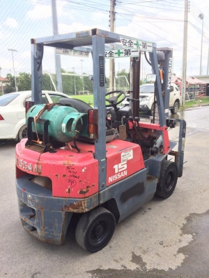FOLKLIFT NISSAN รุ่น NL01 ขนาด 1.5 ตัน FOLKLIFT NISSAN รุ่น NL01 ขนาด 1.5 ตัน