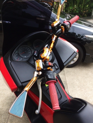 ฟรีดาวน์ Honda Forza300 ปี13 รถสวยออกศูนย์มือแรกพร้อมของแต่ง