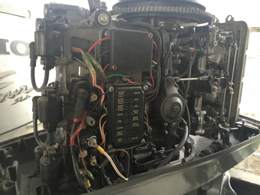 ขายเครื่องเรือyamaha90แรง