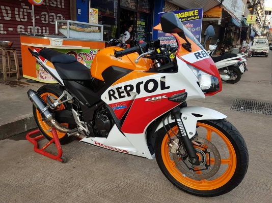 ขายแลกเทิร์นคับ CBR300R REPSOL ปี14 ABS ท่อแต่งฟลู ไฟเลี้ยวแต่ง ท้ายแต่ง ทะเบียนพร้อมโอน ราคา 72500 ขายแลกเทิร์นคับ CBR300R REPSOL ปี14 ABS ท่อแต่งฟลู ไฟเลี้ยวแต่ง ท้ายแต่ง ทะเบียนพร้อมโอน ราคา 72500