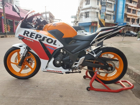ขายแลกเทิร์นคับ CBR300R REPSOL ปี14 ABS ท่อแต่งฟลู ไฟเลี้ยวแต่ง ท้ายแต่ง ทะเบียนพร้อมโอน ราคา 72500 ขายแลกเทิร์นคับ CBR300R REPSOL ปี14 ABS ท่อแต่งฟลู ไฟเลี้ยวแต่ง ท้ายแต่ง ทะเบียนพร้อมโอน ราคา 72500