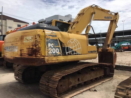 ขาย 1,350,000 บาท รถแบคโฮ KOMATSU PC200-8 ใช้งาน 15,xxx ชั่วโมง สภาพสวย พร้อมใช้งาน เอกสารเล่มทะเบียน   รถอยู่ บางนา โทร&amp;ไอดีไลน์ 0610710295