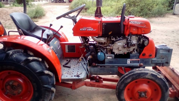 นั่งขับ KRT140 ดันหน้า ผาลหลัง ล้อเหล็ก เล่มทะเบียนพร้อม