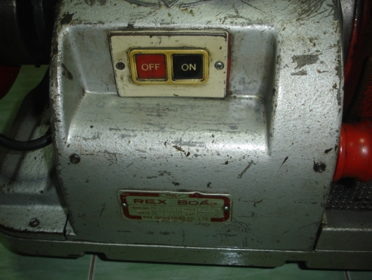 ขายเครื่องต๊าปเกลียว3นิ้ว REX 80ADX    made in japan