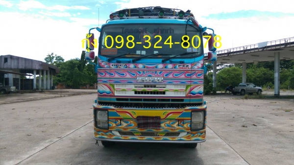 Isuzu 360 แรง ปลายปี 53 กระบะดัมพ์อู่ซีทีทรัค แม่ 12 ล้อ ลูก 3 เพลาแท้ยาว 6.80 เมตร รถป้ายแดงมือเดียว ยางดี พร้อมใช้งาน