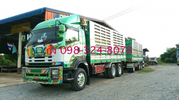 Isuzu 360 แรง ปลายปี 56 กระบะไม่ดัมพ์อู่ศิริทัตร์ ลูก 3 เพลาแท้ยาว 7 เมตร ยางใหม่ แอร์พร้อม สวยเดิมพร้อมใช้งาน #ยังไม่ได้ล้าง