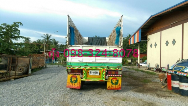 Isuzu 360 แรง ปลายปี 56 กระบะไม่ดัมพ์อู่ศิริทัตร์ ลูก 3 เพลาแท้ยาว 7 เมตร ยางใหม่ แอร์พร้อม สวยเดิมพร้อมใช้งาน #ยังไม่ได้ล้าง