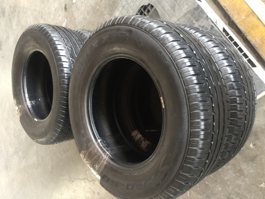 ยาง Maxxis 265 65 17 ปลายปี16 ดอกเต็ม ไม่มีปะ ใช้ยาว ราคาไม่แพง