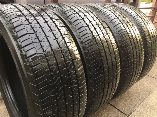 ยาง Bridgestone 255 60 18 ปลายปี16 ดอกเต็ม ใช้ยาว ราคาไม่แพง