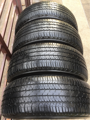 ยาง Bridgestone 255 60 18 ปลายปี16 ดอกเต็ม ใช้ยาว ราคาไม่แพง