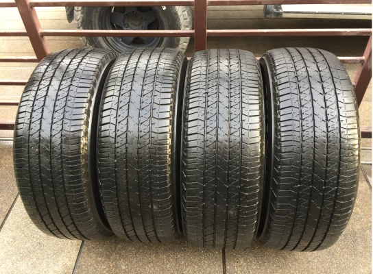 ยาง Bridgestone 255 60 18 ปลายปี16 ดอกเต็ม ใช้ยาว ราคาไม่แพง