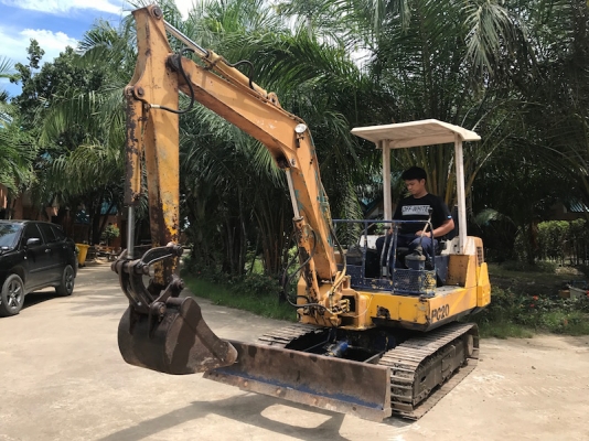 KOMATSU PC20-6 คอนโทลแน่น ปั้มแรง สวยเดิมจากญี่ปุ่น ทำงานสมบูรณ์ทุกระบบ รับรองไม่ผิดหวัง 185,000 เท่านั้น!!