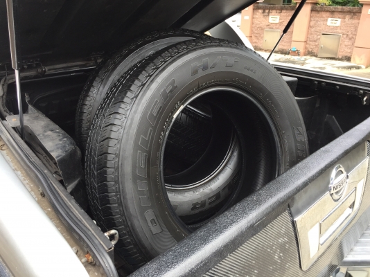 ยาง Bridgestone 265 65 17 ปี15 ดอกเต็ม ใช้กันยาว ราคาไม่แพง