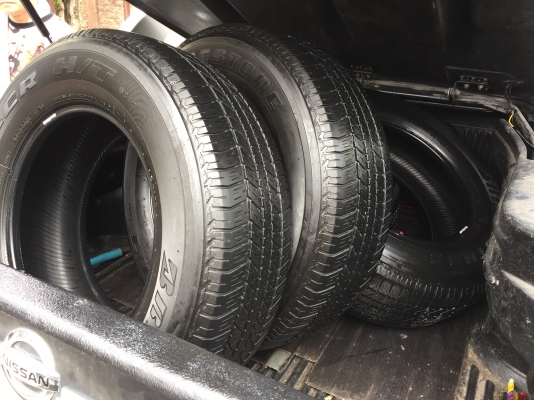 ยาง Bridgestone 265 65 17 ปี15 ดอกเต็ม ใช้กันยาว ราคาไม่แพง