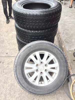 ยาง All Yokohama 265 65 17 ปี13 ดอกเต็ม ใช้ยาว ราคาไม่แพง