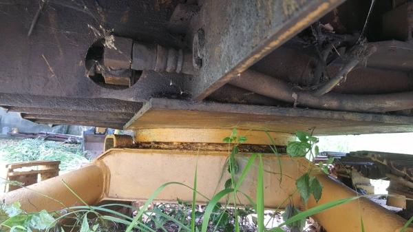 ขายตามสภาพ แบคโฮ KOMATSU PC20-6 ไม่มีปั้มไฮดรอริค ไม่มีตัวเดิน 1 ข้าง เอกสารใบซื้อขาย