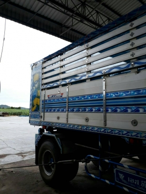 ขาย ISUZU 270 พ่วงแม่ลูก กระบะเนียม อู่ เอสที รถใช้งานน้อย รถปี 49