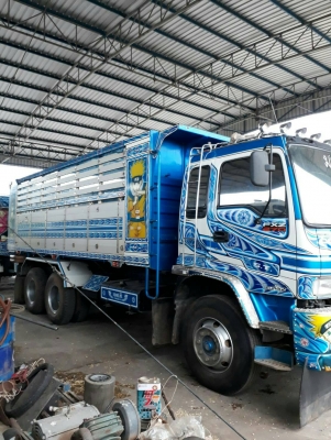 ขาย ISUZU 270 พ่วงแม่ลูก กระบะเนียม อู่ เอสที รถใช้งานน้อย รถปี 49