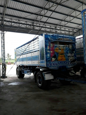 ขาย ISUZU 270 พ่วงแม่ลูก กระบะเนียม อู่ เอสที รถใช้งานน้อย รถปี 49