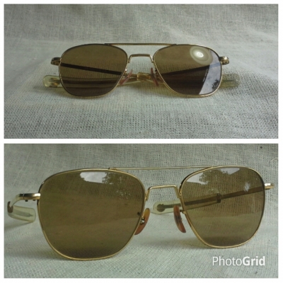 แว่นตาอเมริกันเสืออากาศ ยุค '70s โมเดล 'นักบินรบ' อันลือลั่น ตัวเทพบุตรเนื้อทอง! Vintage COMMAND handmade in USA ตัวแท้! จริงใจ - ไม่จิงโจ้! แว่นตาอเมริกันเสืออากาศ ยุค '70s โมเดล 'นักบินรบ' อันลือลั่น ตัวเทพบุตรเนื้อทอง! Vintage COMMAND handmade in USA ตัวแท้! จริงใจ - ไม่จิงโจ้!