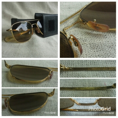 แว่นตาอเมริกันเสืออากาศ ยุค '70s โมเดล 'นักบินรบ' อันลือลั่น ตัวเทพบุตรเนื้อทอง! Vintage COMMAND handmade in USA ตัวแท้! จริงใจ - ไม่จิงโจ้! แว่นตาอเมริกันเสืออากาศ ยุค '70s โมเดล 'นักบินรบ' อันลือลั่น ตัวเทพบุตรเนื้อทอง! Vintage COMMAND handmade in USA ตัวแท้! จริงใจ - ไม่จิงโจ้!