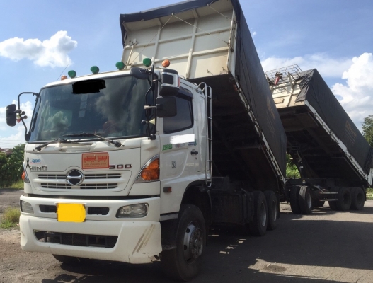 พ่วง 22 ล้อ HINO 344 ปี 56 Hi-Speed เบรคแห้ง กระบะเหล็กสามมิตร - ดั้ม สภาพสวย พร้อมโอน ราคา 2.58 ล้านต่อรอง สนใจ โทร 0925852277