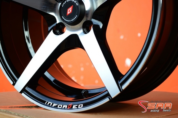 ล้อแม็กซ์ INFORGED IFG-15 ขอบ15 4H100 สีMB