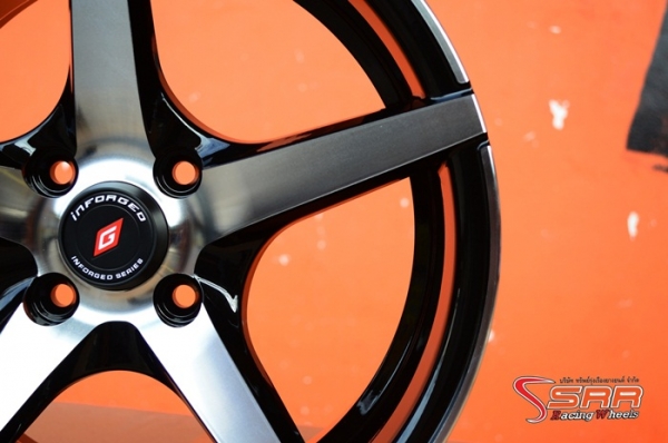 ล้อแม็กซ์ INFORGED IFG-15 ขอบ15 4H100 สีMB