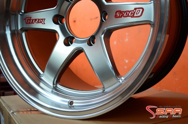 ล้อแม็กซ์ DIR TORQ SPEC-D ขอบ18 นิ้ว 6รู สีHSM ใส่รถกระบะและรถSUV ล้อแม็กซ์ DIR TORQ SPEC-D ขอบ18 นิ้ว 6รู สีHSM ใส่รถกระบะและรถSUV