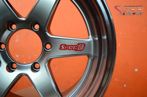 ล้อแม็กซ์ DIR TORQ SPEC-D ขอบ18 นิ้ว 6รู สีHSM ใส่รถกระบะและรถSUV ล้อแม็กซ์ DIR TORQ SPEC-D ขอบ18 นิ้ว 6รู สีHSM ใส่รถกระบะและรถSUV