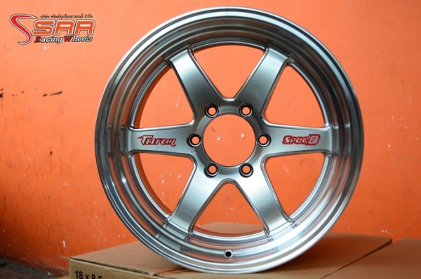 ล้อแม็กซ์ DIR TORQ SPEC-D ขอบ18 นิ้ว 6รู สีHSM ใส่รถกระบะและรถSUV ล้อแม็กซ์ DIR TORQ SPEC-D ขอบ18 นิ้ว 6รู สีHSM ใส่รถกระบะและรถSUV