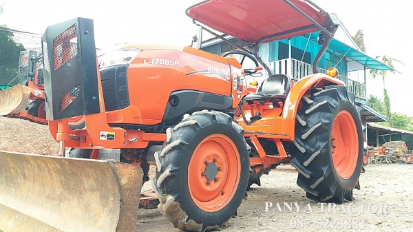 รถเข้าใหม่#ปัญญาแทรคเตอร์..จัดมาให้ครับ ด่วน 469,000บาท.คูโบต้าL4708SPใบมีดคานล่างพร้อมโรตาลี่182 สภาพพร้อมใช้ จัดส่งอำเภอแม่สอดจังหวัดตาก