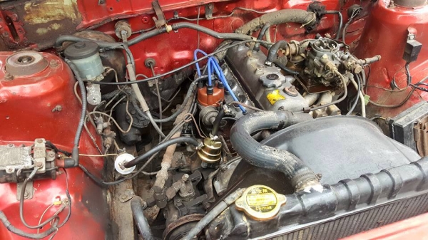 ขายเครื่อง 4k ฝาติ่ง ติดเกียร์ 4 speed ไปด้วย