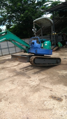 รถแบคโฮ KOMATSU 20FR-2 รถเก่านอกพึ่งนำเข้า คอนโทลน้ำมัน ปั๊มนิ้ว มีระบบเต่ากระต่าย ไฟฟ้าครบ ชม.ทำงาน 4000 ชม. พร้อมใช้งาน