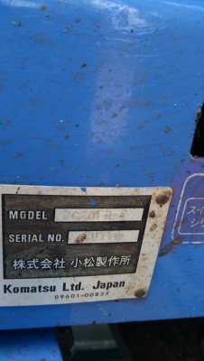 รถแบคโฮ KOMATSU 20FR-2 รถเก่านอกพึ่งนำเข้า คอนโทลน้ำมัน ปั๊มนิ้ว มีระบบเต่ากระต่าย ไฟฟ้าครบ ชม.ทำงาน 4000 ชม. พร้อมใช้งาน