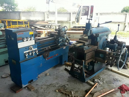 ขายกลึง5ฟุต3เพลาพร้อมใช้หัวเงียบราคาเบาๆ