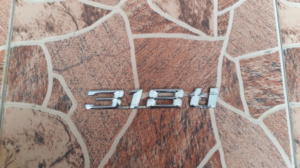 เพลท 318 ti ติดท้ายรถ BMW