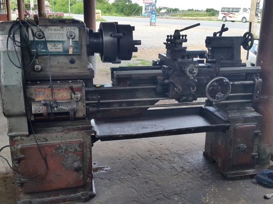 เครื่องกลึง 5 ฟุต 3 เพลา เกียร์บล็อก พร้อมใช้งาน ไฟบ้าน ด่วนๆๆๆ 69,000 เครื่องกลึง 5 ฟุต 3 เพลา เกียร์บล็อก พร้อมใช้งาน ไฟบ้าน ด่วนๆๆๆ 69,000