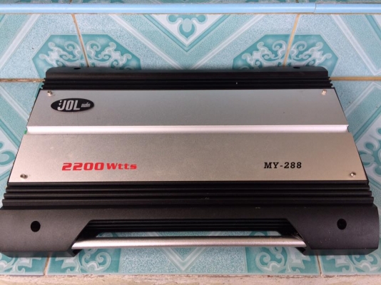 แอมป์คลาสเอบี2ch JOL ขาย 1450 บาทใช้งานปกติทุกชิ้น สนใจ0892425454 อยู่สระบุรี แอมป์คลาสเอบี2ch JOL ขาย 1450 บาทใช้งานปกติทุกชิ้น สนใจ0892425454 อยู่สระบุรี