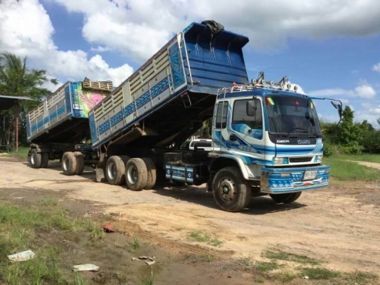 ขาย 1,650,000 บาท ISUZU DECA 270 แรง EURO 2 ปี 48(แม่ดั้ม-ลูกดั้ม 2 คาน ) หัวบาง ยางดี คัสชีสวย เอกส