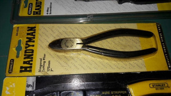 ขายเครื่องชุด4ชิ้น STANLEY MADE IN USA.+ TAIWAN. เก่าเก็บ