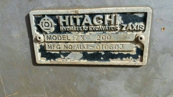 HITACHI ZX 200-1