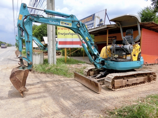 KUBOTA U-35s ขนาดPC-35 รถเก่านอกแท้มีเอกสารใบอินวอย<มี VDO ให้ชม>☎️ติดต่อ 085-5632278 <ราคาต่อรองได้>