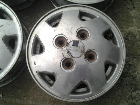 ล้อ 4รู110  ตรงรุ่น mira เก่ายุ่น ขอบ 12 กว้าง 4 off50