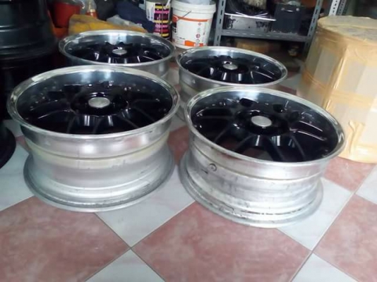 W work แท้ แยกชิ้น 16 หน้า 7 หลัง 8 pcd. 4 รู 114 off39